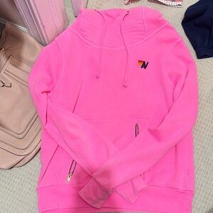 Aviator Nation Ninja Pink Hoodie